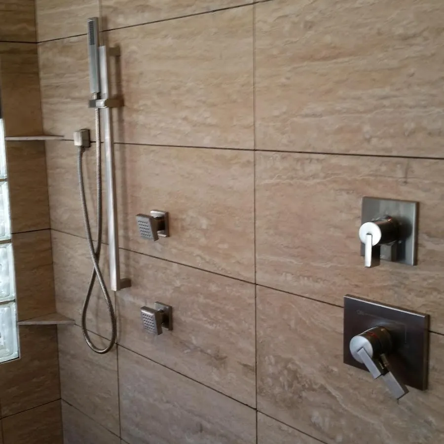 Shower fixture installation for Water Heater Replacement in Medulla